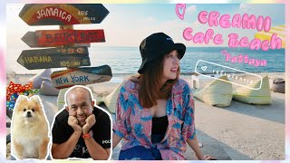 Creamii Cafe Beach Pattaya รถบ้านริมทะเล Pet Friendly