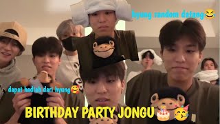 LIVE BIRTHDAY PARTY JONGU TREASURE SUB INDO