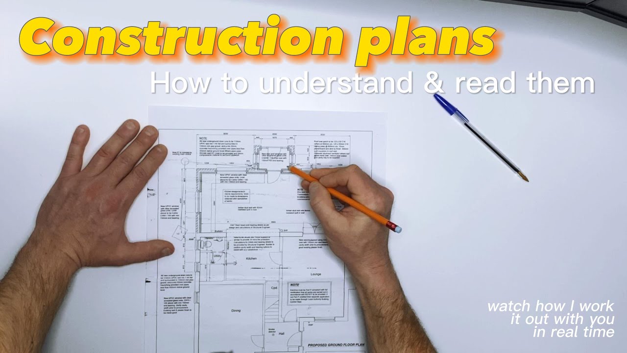 How To: Reading Construction Drawings | Floor Plans | Architectural ...