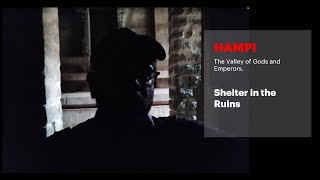 Hampi2022 - Shelter in 700 year old temples