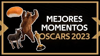 🏆MEJORES MOMENTOS de los premios OSCARS 2023 👉GANADORES, Burro, Oso, Steven Spielberg (CAJA REGALO)