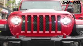 How to Install Sunpie 9-Inch RGB-W LED Headlights for Jeep Wrangler JL and Gladiator JT ?