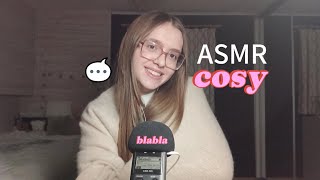 ASMR | on passe une soirée cosy ensemble (100% blabla 💬)