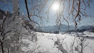 Wintertag Januar 2021 bei Oberstdorf