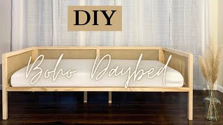 DIY DAYBED| BOHO| DIY FURNITURE 2021