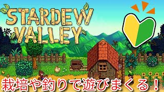 現代社会へ疲れた人へ　田舎でのんびり暮らそう【Stardew Valley実況】