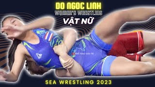 🔴🤼‍♂️ Hoá Đá Xem Đỗ Ngọc Linh Với Đòn Quấn Huỷ Diệt Giải Vật VĐ Đông Nam Á 2023 SEA Wrestling #vatnu