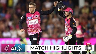 India-bound Smith, Murphy lead Sixers' thumping win | BBL|12