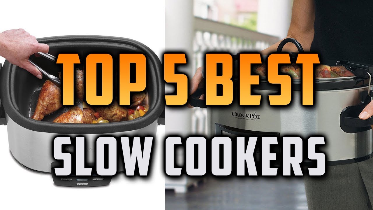 Top 5 Best Slow Cookers - YouTube