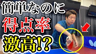 【超おすすめ】練習すると◯◯の感覚も良くなる?!流行りのレシーブを解説!!【卓球】