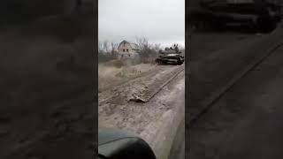 Destroyed tanks of the Armed Forces of Ukraine in the Mariupol direction.#Shorts