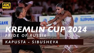 PASODOBLE | Kapusta - Sibusheva | Final | Amateur Latin | Kremlin Cup 2024 | 4K