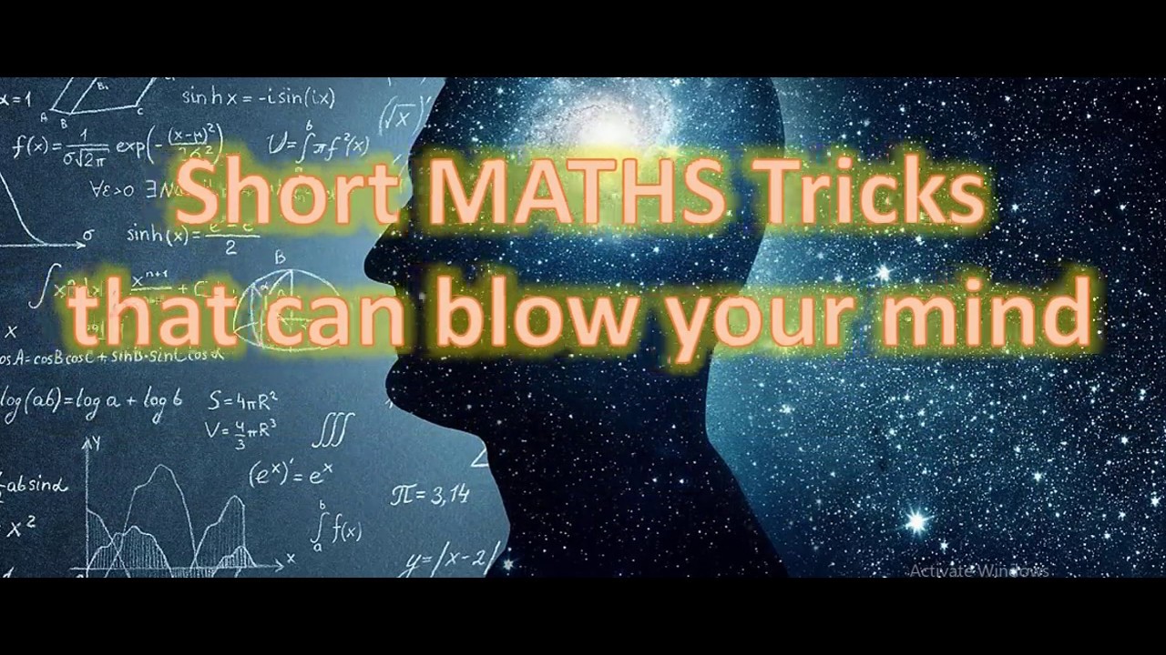 Amazing MATHS Tricks That Can BLOW Your Mind - YouTube