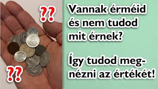 Vannak érméid és nem tudod mit érnek? Így tudod megnézni az értékét! - #FN007 - Numiz Portál