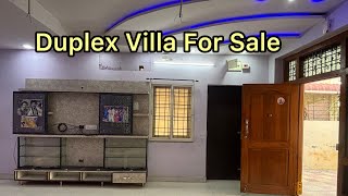 180 Sqyrds 3Bhk Duplex Villa For Sale || Fully Furnished Villa || Beeramguda Hyderabad