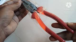 Taparia combination pliers unboxing tamil