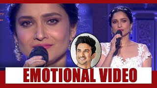 Pavitra Rishta: When Ankita Lokhande cried on stage for Sushant Singh Rajput, Watch Emotional Video