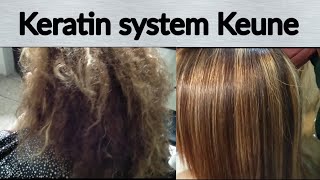 Keratin Rebounding || Keratin Straight || Keune Keratin system ||Keune Fort || Real Beauty Secrets.