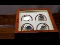 steinhausen executive collection burlwood quad watch winder