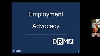 DRM Employment Advocacy: National Disability Employment Awareness Month Webinar Series