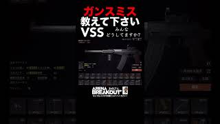 【Arena Breakout】ガンスミス!!VSSを最強武器にするコツを教えて下さい🙏初心者講座【アリーナブレイクアウト】アリブレ