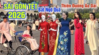 XÔN XAO SÀI GÒN TẾT 2026 - CHOÁNG NGỢP THIÊN ĐƯỜNG ÁO DÀI LỚN NHẤT SÀI GÒN Ở CHỢ AN ĐÔNG