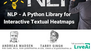 Learning NLP - Textual HeatMaps with Andreas Madsen