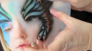 Face Painting made easy with Stencils