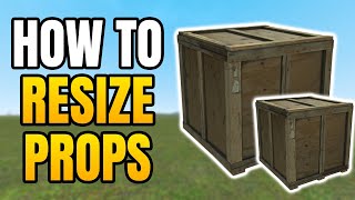 GMod – How To Resize Props & Objects | Change Size & Hitboxes Easily in Garry’s Mod