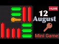 Hamster combat mini Game 12 august /puzzle game / Puzzle game Solved /Hamster combat / Today Mini