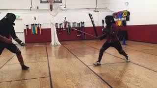 Rapier and dagger fighting