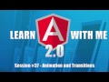Angular 2 (Angular 4)  - Animation with Transitions