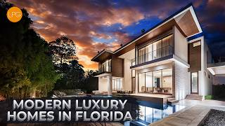 YOU MUST SEE THESE MODERN LUXURY MILLIONAIRE HOMES IN FLORIDA 🔥