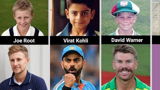 Famous Cricketers when they were Kids | Childhood Pictures of Famous Cricketers 2023