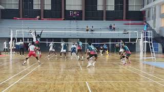 kiit university 🆚 madras university 1 set match #volleyball #volleyballpassion #sports #