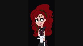 Alba (My Brave OC) as Sailor Pluto Vivziepop style (For @brittanyteichroeb6214)