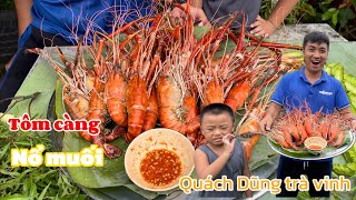 Tôm Càng Nổ Muối |Quách Dũng Trà Vinh