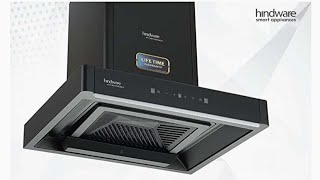 Hindware Optimus 60 cm Filterless Auto-Clean Wall Mounted Kitchen Chimney review/model no - C100263