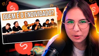 dívida? é cmg msm - QUEM É O ENDIVIDADO? - react Aqueles Caras