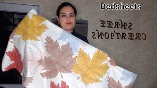 Bed Sheets || Glace Cotton Bedsheets  || Queen Size