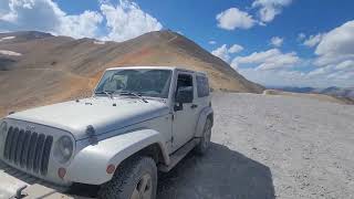 콜로라도, 이모제네 패스(Imogene pass) off road,텔루라이드(Telluride).