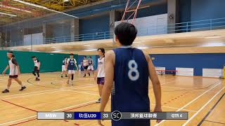 第五屆頂邦籃球聯賽 季後賽 20221202 MSW vs 玖伍U20 Q4