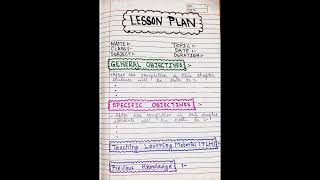Lesson plan easy format@NARGIS : KNOWTECH