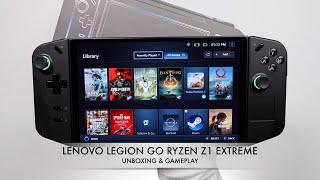 Lenovo Legion Go 144Hz - AMD Ryzen Z1 Extreme Unboxing + Gamaplay