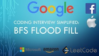 Coding Interview Tutorial 85 - BFS Flood Fill [LeetCode]