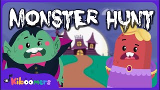 Going on a Monster Hunt - THE KIBOOMERS Halloween Song for Preschoolers