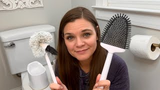 Pros and Cons of Bristle vs Silicone Toilet Brush and Holder Sets