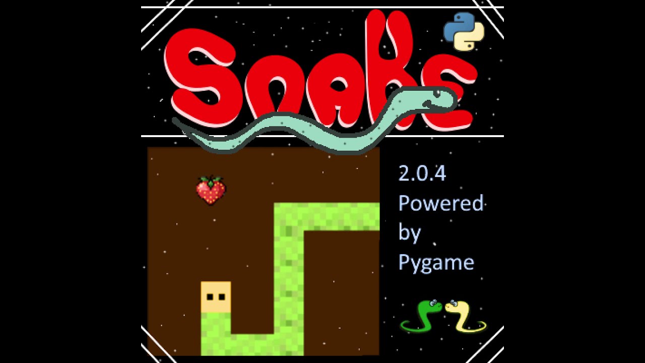 Snake Videogame Remade With Pygame - YouTube