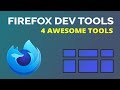 4 Awesome Firefox Dev Tools for Web Developers