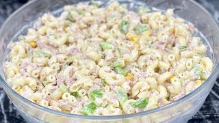 ULTRA CREAMY AND REFRESHING PASTA SALAD 🥗